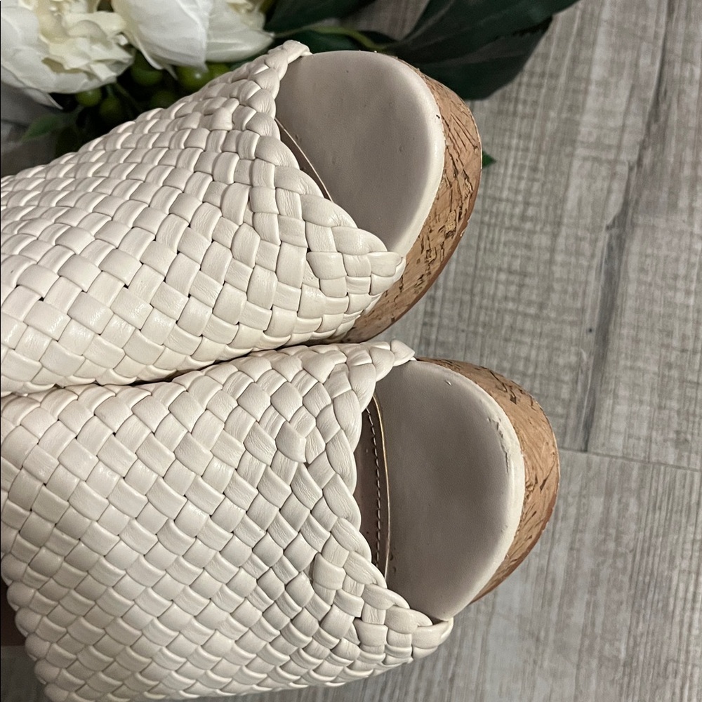 Charlies Woven Wedge Sandals - Picture 8 of 12